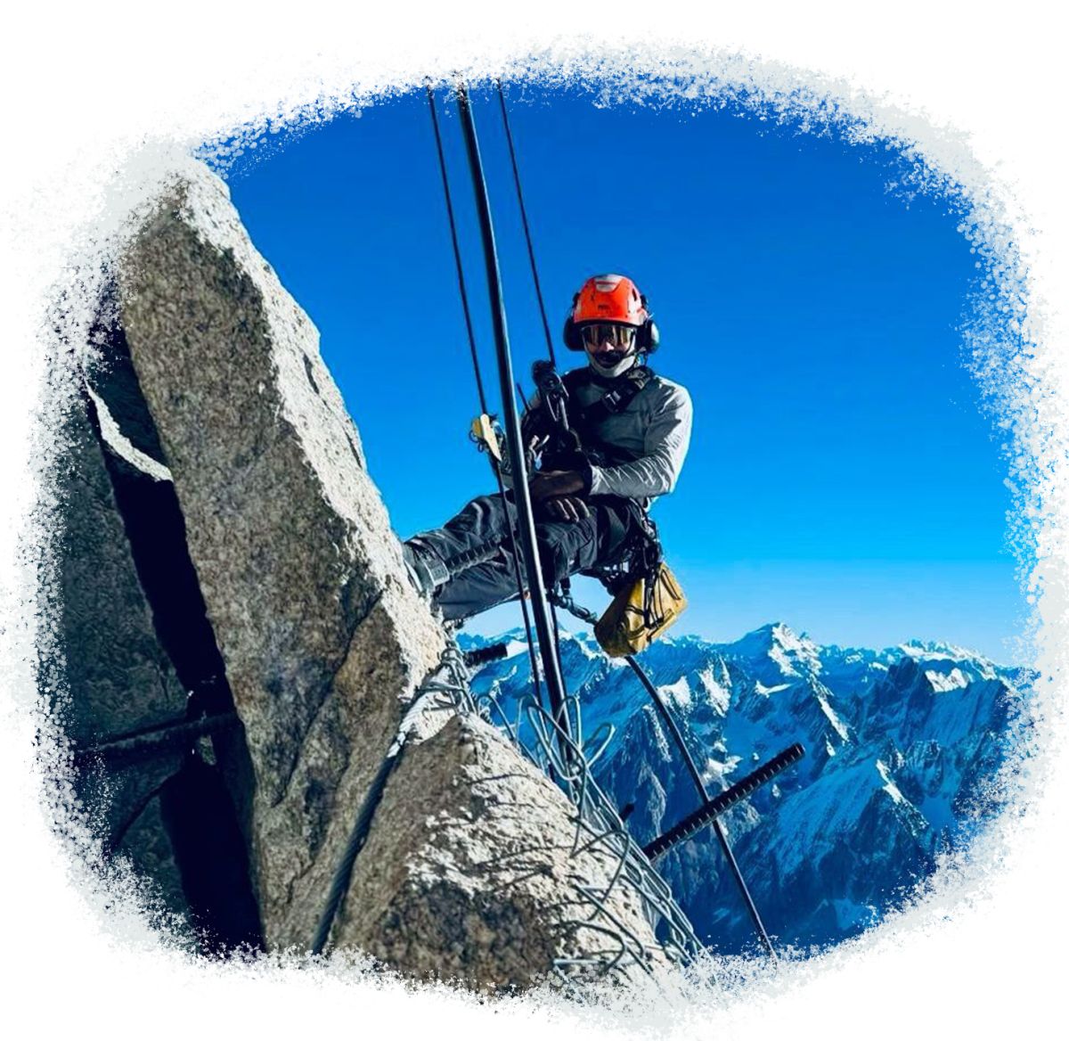 image cordiste inaccessible